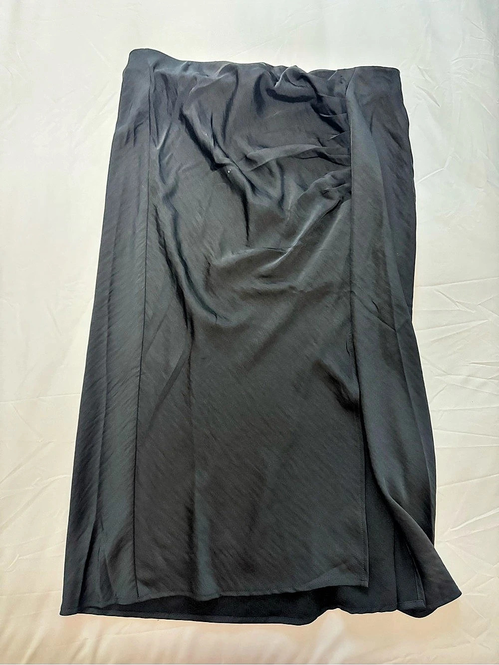 mod style Black Midi Skirt Size Large